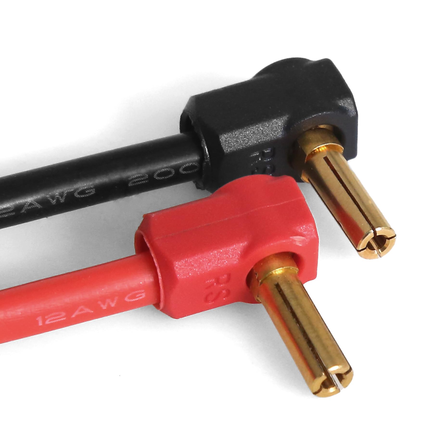 Nuofan 30 paar RC Bullet-connectoren 2 mm 3,5 mm 4 mm 5 mm 6 mm 8 mm vergulde banaanstekker voor RC-batterij ESC-motordraad (elk 5 paar