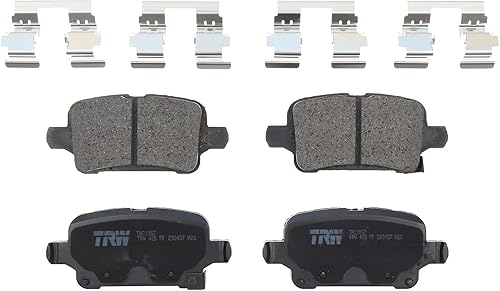 TRW Pro TRC1857 Juego de pastillas de freno de disco para Chevrolet Cruze 2016-2019, traseras y otras aplicaciones