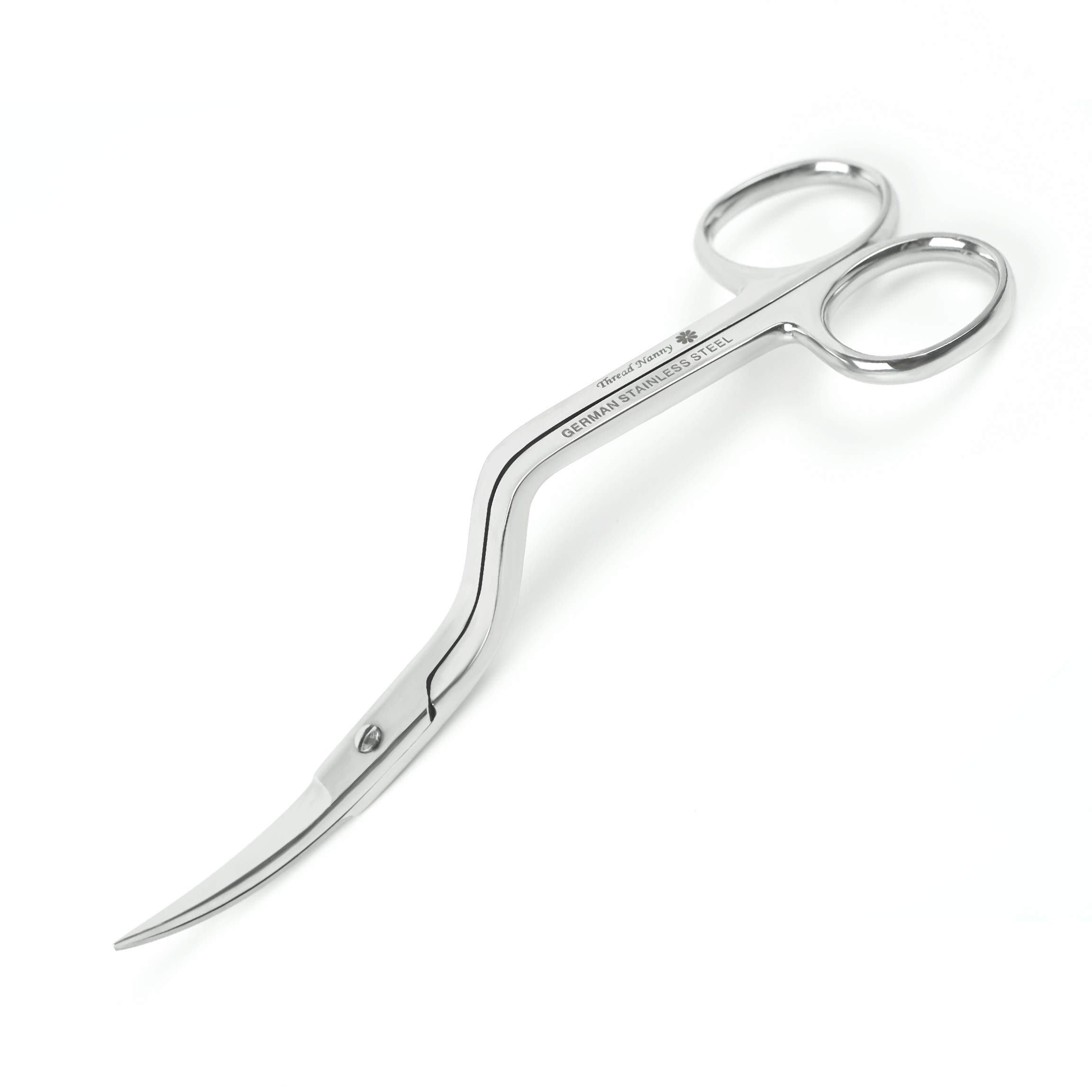 Amazon.co.jp: ThreadNanny カーブ&ストレートはさみ 6 inch Double