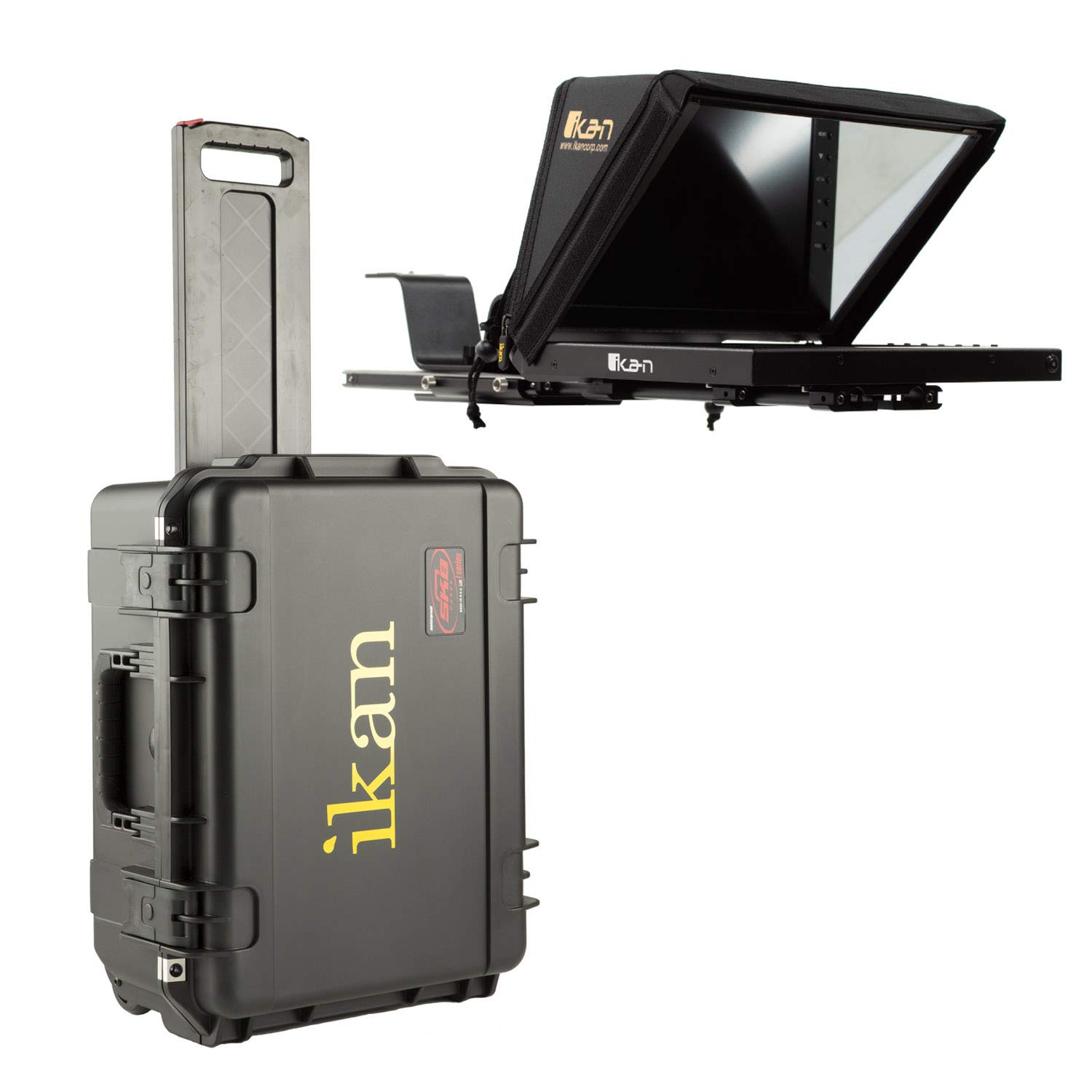 IkanPT4200 Teleprompter Travel Kit with Rolling Hard Case