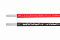 Vista 9 de TUOFENG Cable de conexión de núcleo sólido de 22 AWG, 6 cables de protoboard de diferentes colores de 30 pies cada uno, cable electrónico con PVC