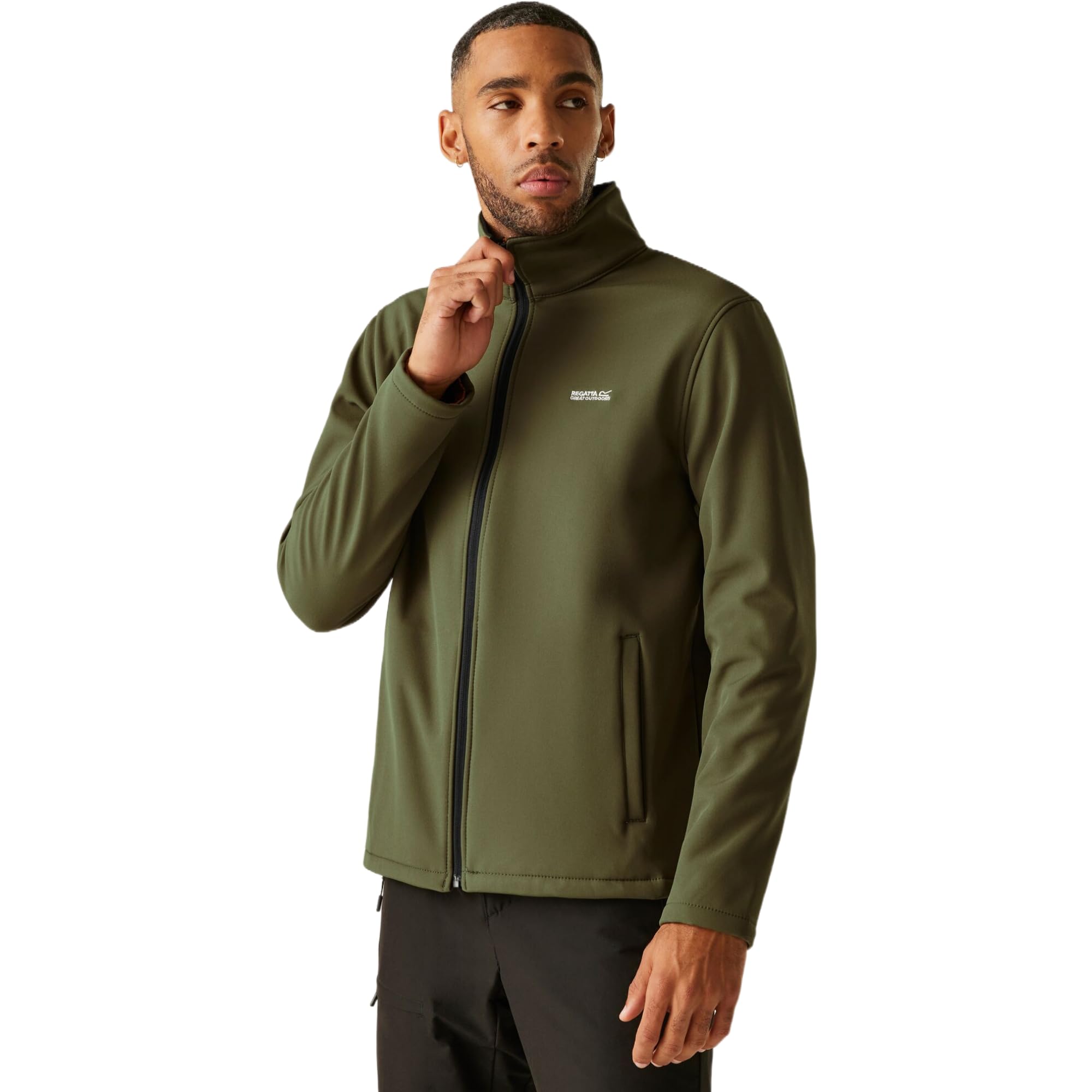 Regatta Mens Cera V Softshell Jacket Water Repellent Breathable Winter Layer Top