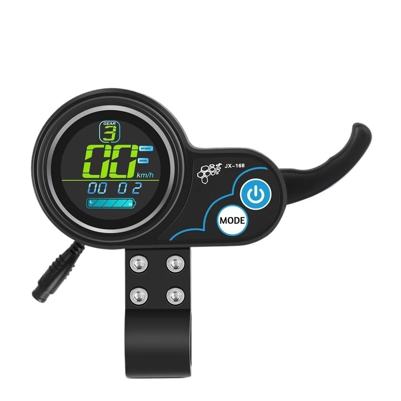 Beschleunigungsinstrument Elektroroller 36V/48V LCD-Bildschirm Gouverneur Instrument Drosselklappenzubehör
