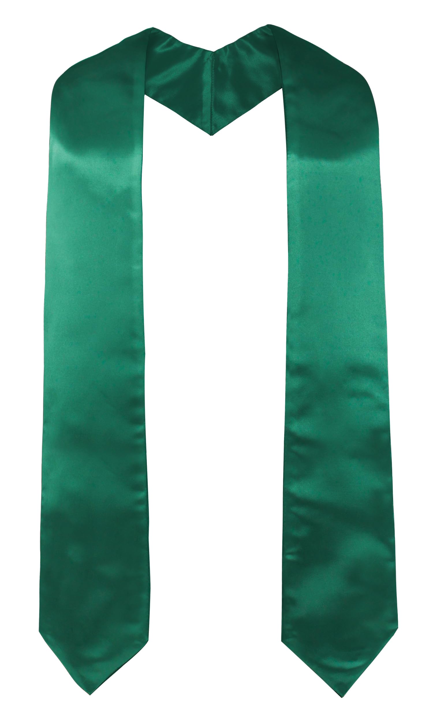 GraduatePro Graduation Stole Choral Clergy Sash For School/Church Ceremony 60" Long Emerald