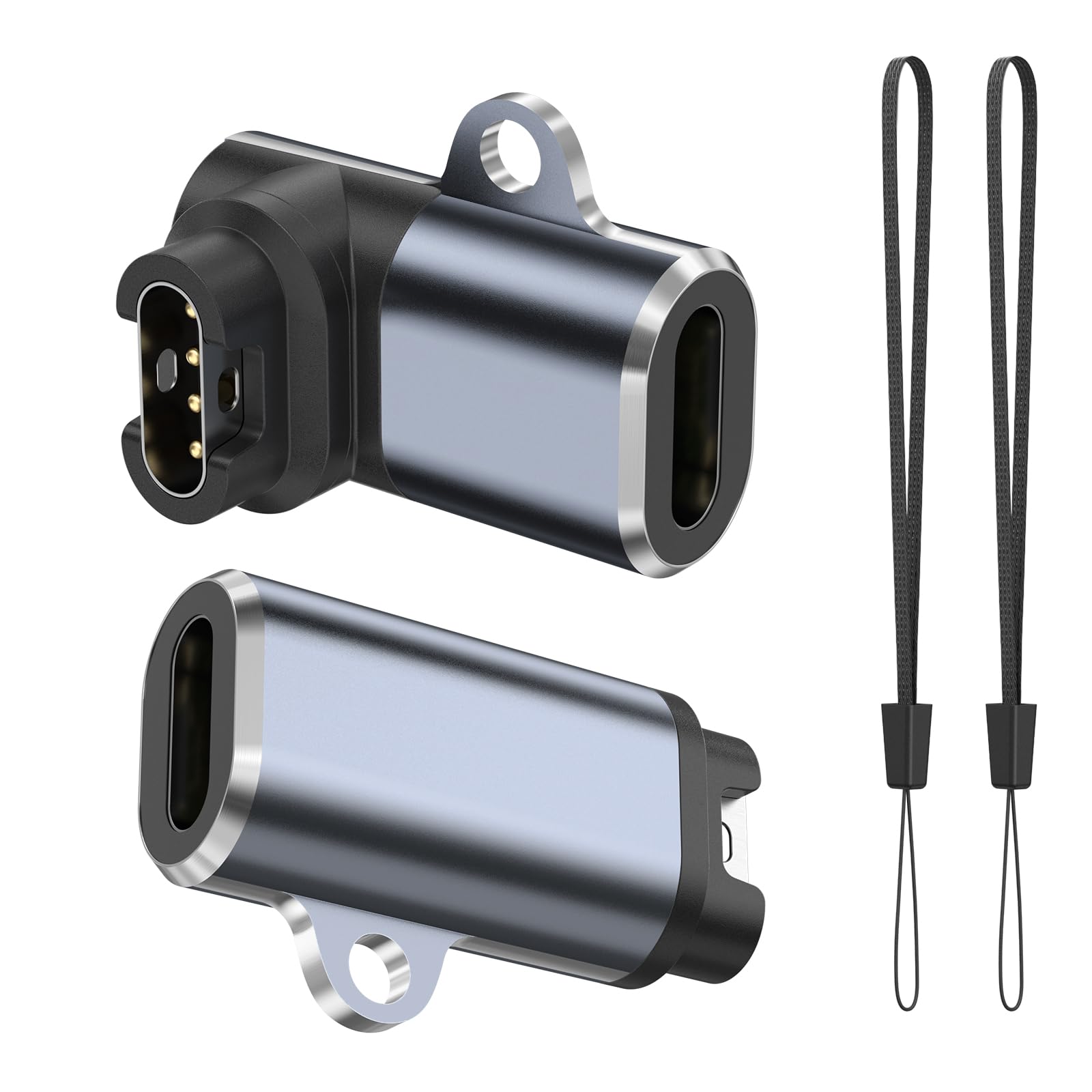 Meliya Charger Type C Adapter for Garmin Watch 2 Pack, USB C Cable Compatible for Garmin Fenix 7/ 7S/7X /6 /6S /6X /5/5 Plus /5X /5X Plus /5S /5S Plus, Instinct, Forerunner 965/955/945/935, Vivomove