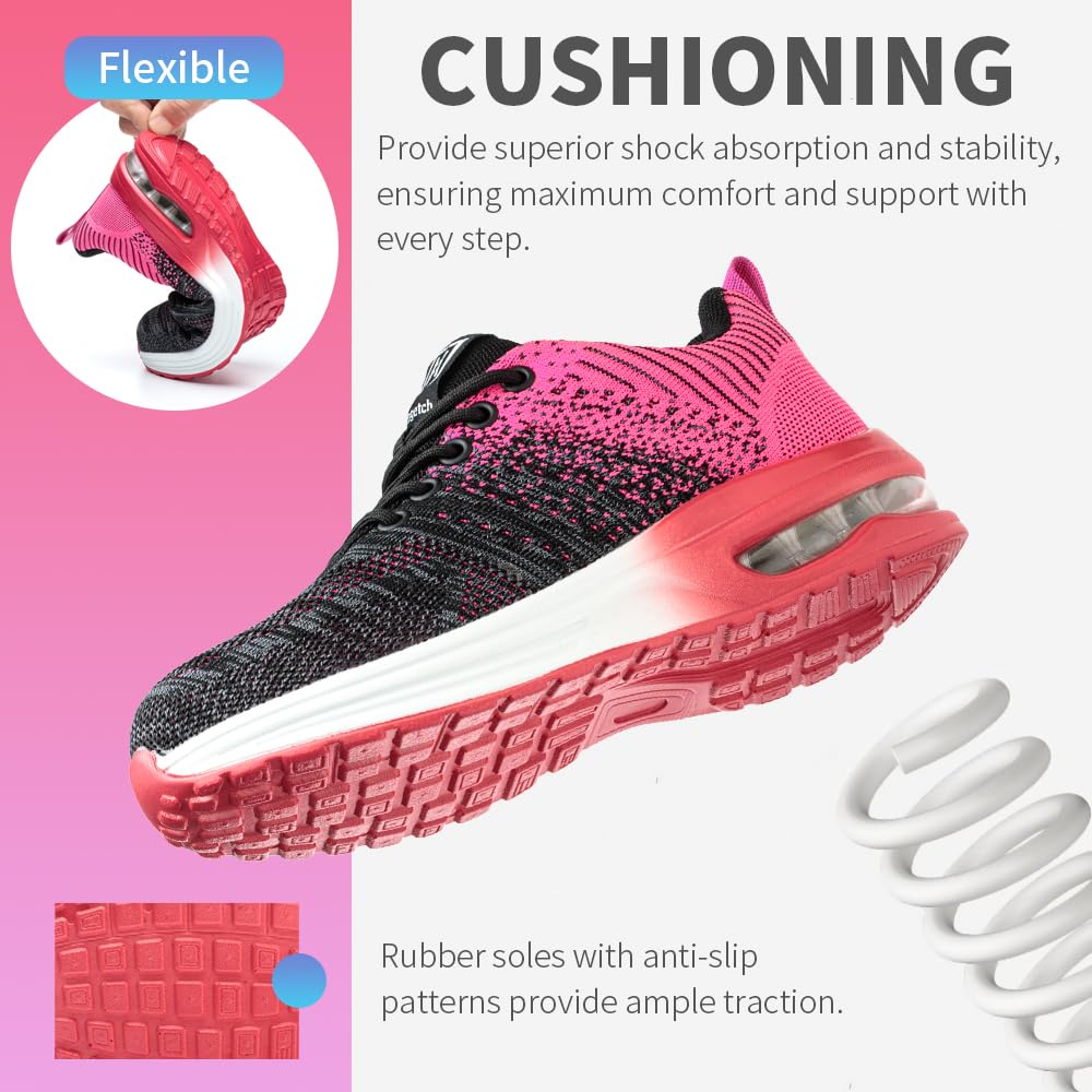 Scarpe Antinfortunistiche Uomo Donna Scarpe da Lavoroleggere Alte Comode Scarpe Sicurezza