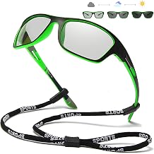Photochromic Polarized Fishing Sunglasses for Men Women UV Protection Cycling Driving Sports Sunglasses