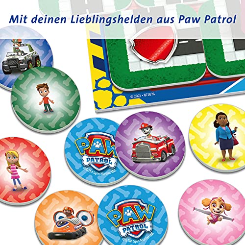 Paw Patrol Junior Labyrinth 20799 - das bekannte Brettspiel von Ravensburger als Junior Version, Kinderspiel für Kinder ab 4 Jahren – Bild 6