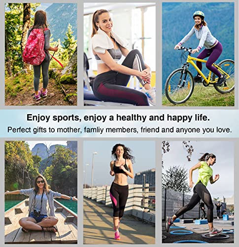 Suaskk VVFD-88 Womens Athletic Cushioned Anti-Blister Comfort Running Ankle Socks 5 Pairs thumb #6