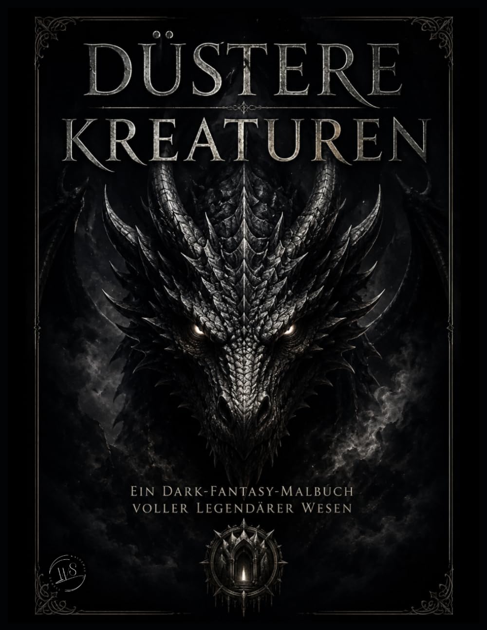 Düstere Kreaturen: Ein Dark-Fantasy-Malbuch voller legendärer Wesen