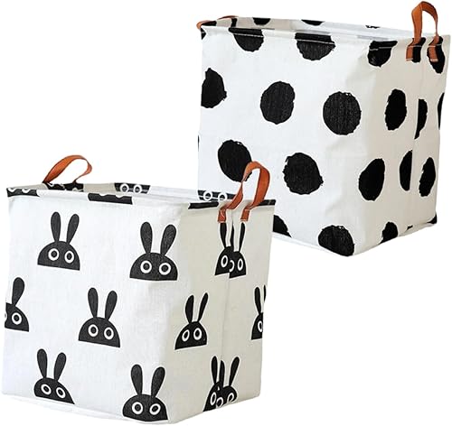 Miniatura 1 de PRETYZOOM 2pcs Wear-resistant Toys Basket Storage Bins for Clothes Toy Storage Bins Baskets for Organizing Storage Baskets for Shelves Home Basket