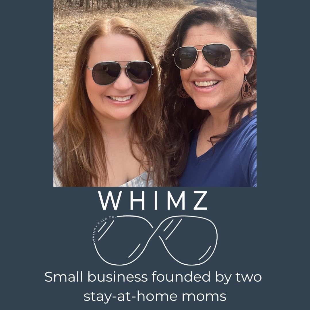 WhimZ Tangle Free Classic Aviator Sunglasses for Women 100% UV Protection Polarized Slim Frames Vintage Aviators - Image 3