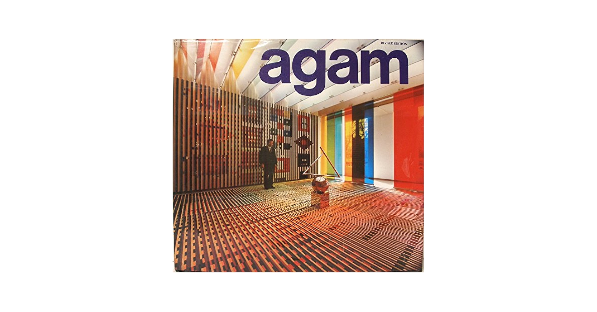 アート・デザイン・音楽 Yaacov agam by popper farnk Agam by Frank Popper SIGNED Yaacov Agam, Hardcover, 1975