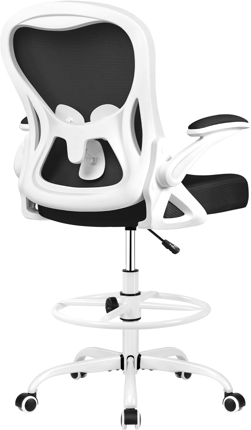 Winrise Drafting Chair,Tall Office Chair Ergonomic Standing Desk Chair