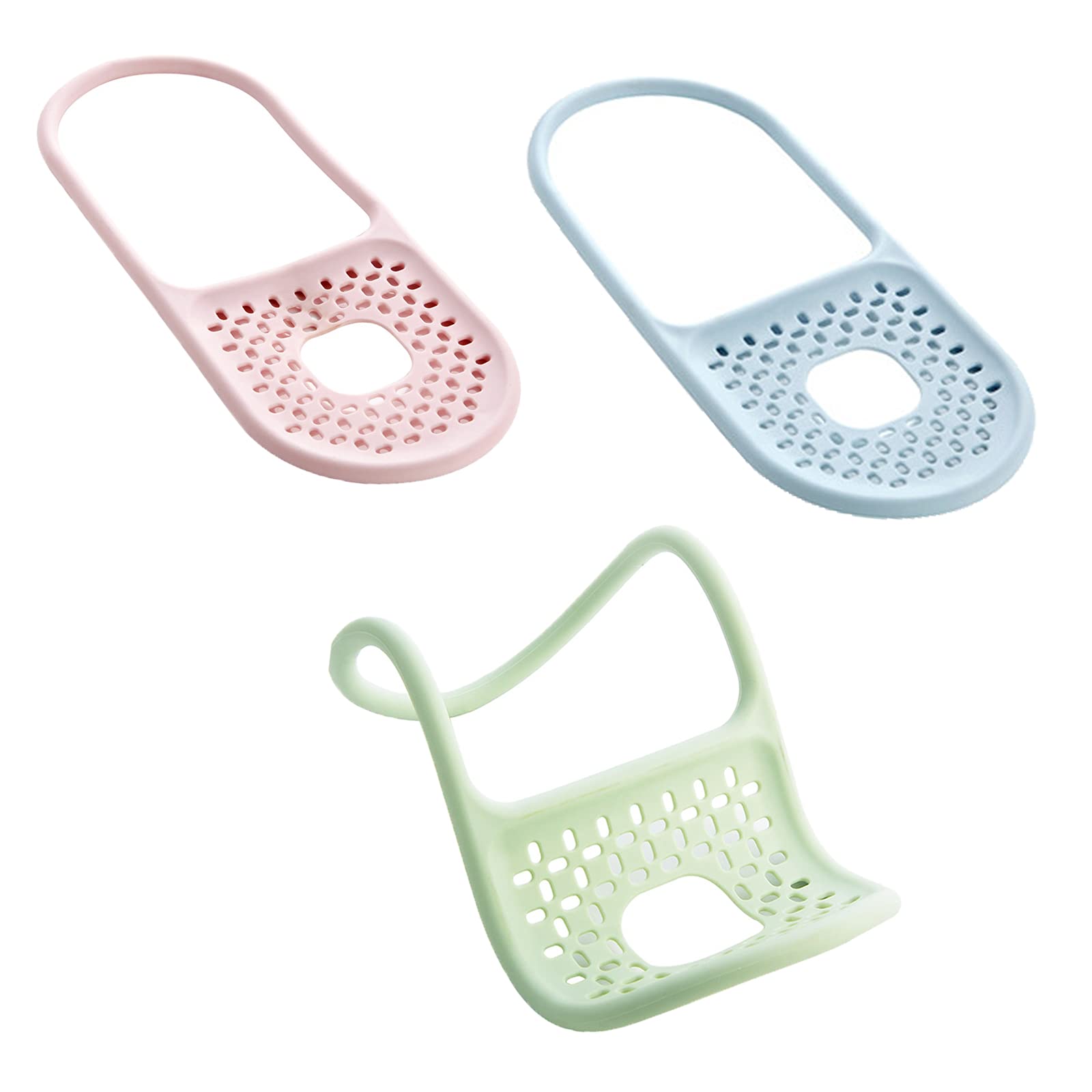 Soap Sponge Drain Rack Flexible Folding Sink Kitchen Sink Holder,Sponge Drain Rack,Multifunctional Sink Shelf,Kitchen Sink Hanging Basket,for Kitchen Bathroom,Sink Holder for Brush and Sponge 3pcs