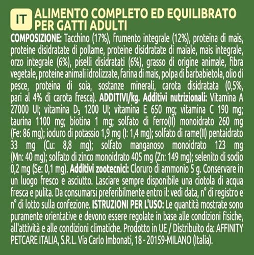 Ultima Palline di pelo Tacchino - Crocchette per gatti - Confezione da 8 x 800g - Totale 6,4kg - Immagine 4
