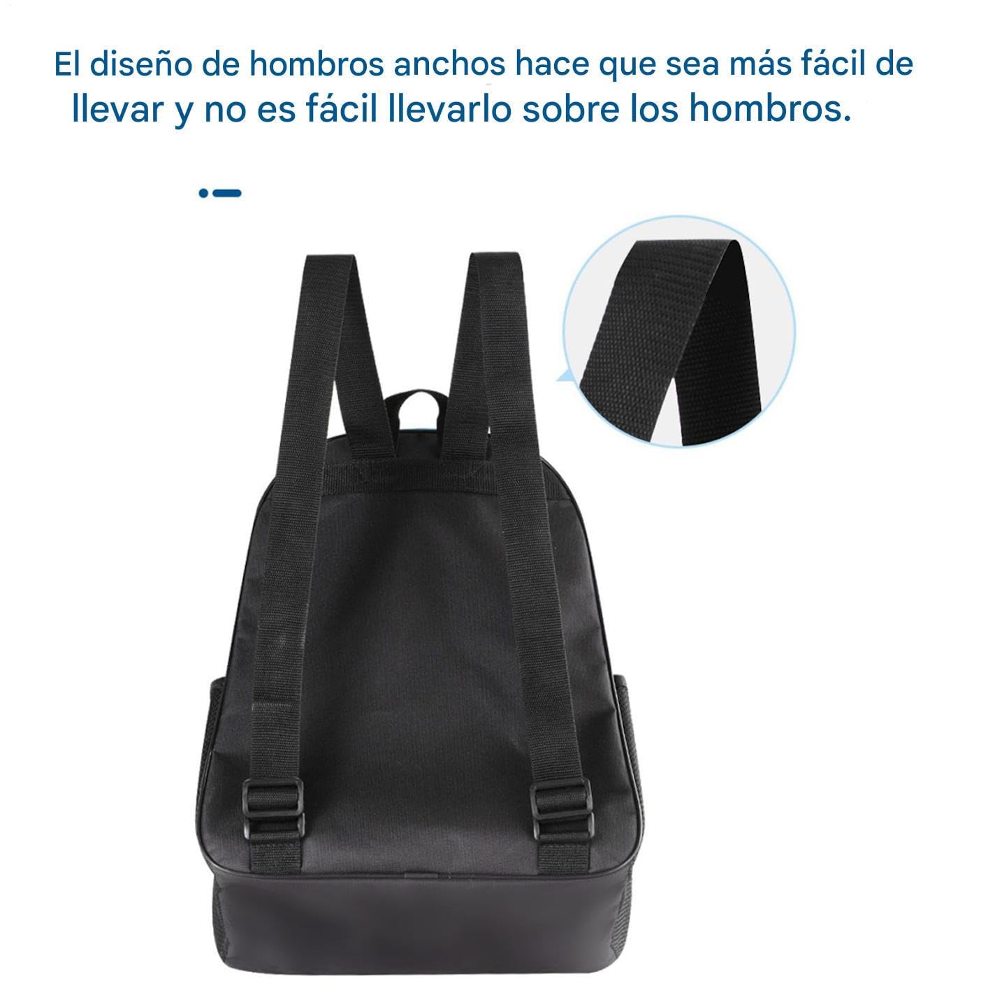 Genérico Bolsa para Patines, Mochila para Patines Niños Adulto, Bolsa De Almacenamiento para Patines En Línea para Patines De Hielo, Ideal para Viajes Y Entrenamiento Al Aire Libre, 35x17x43cm