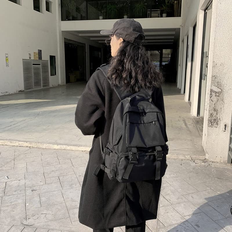 Sac à dos grande capacité style high street pour étudiant avec compartiments - 4