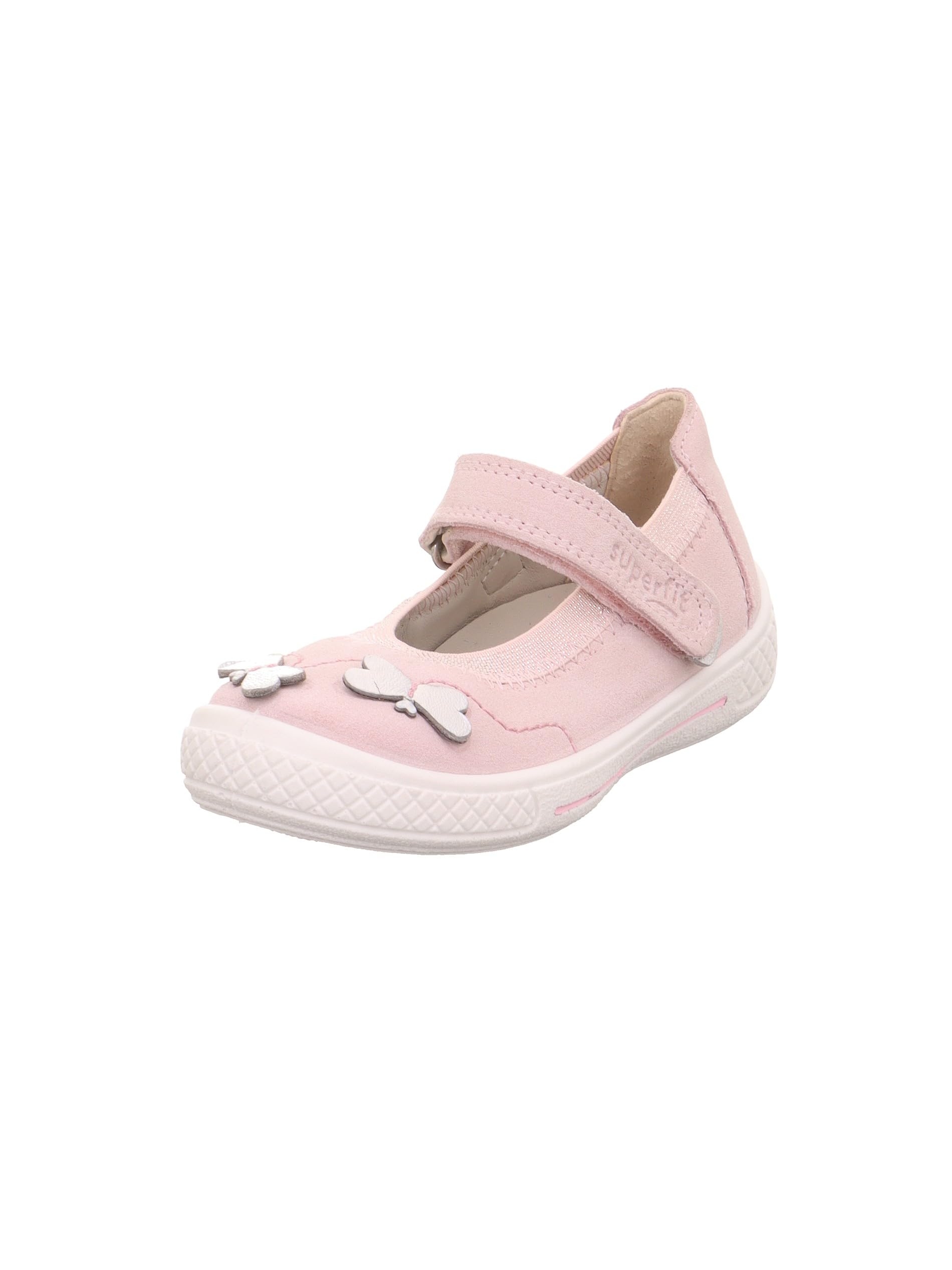Superfit Tensy 1-000094 Girls' Trainers, Pink Silver 5500, 11.5 UK Child