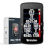 Rider 750SE 2&period;8 Inch Color LCD Touchscreen GPS Bike&sol;Cycling Computer Offline USA Map&comma; Compatible with Bike Radar&comma; 40hrs Long Battery Life&comma; Navigation with Turn-by Turn Follow Track Waterproof