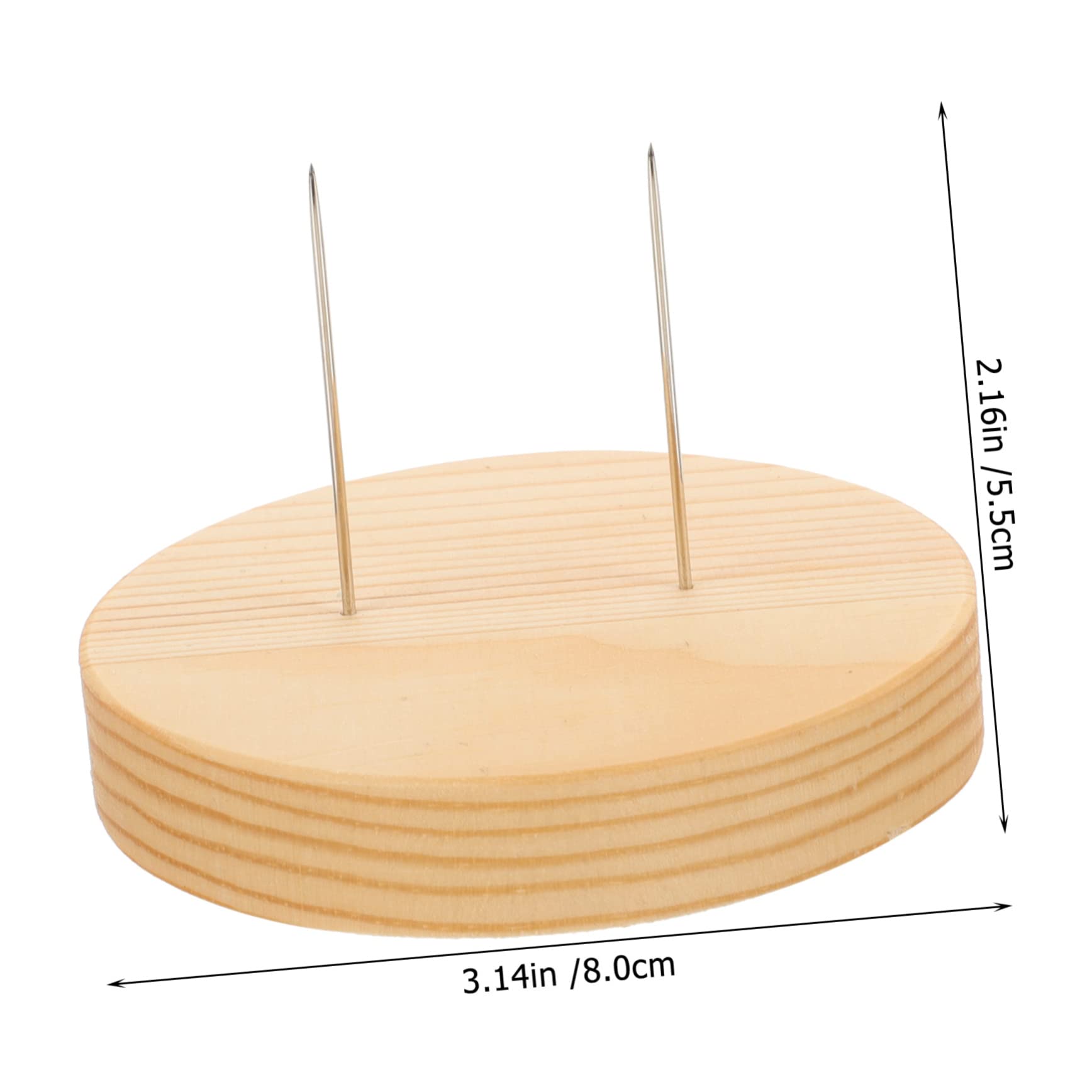 MUSISALY Wooden Clay Doll Base Stand Toy Display Stand Doll Support Rack Figurine Display Base