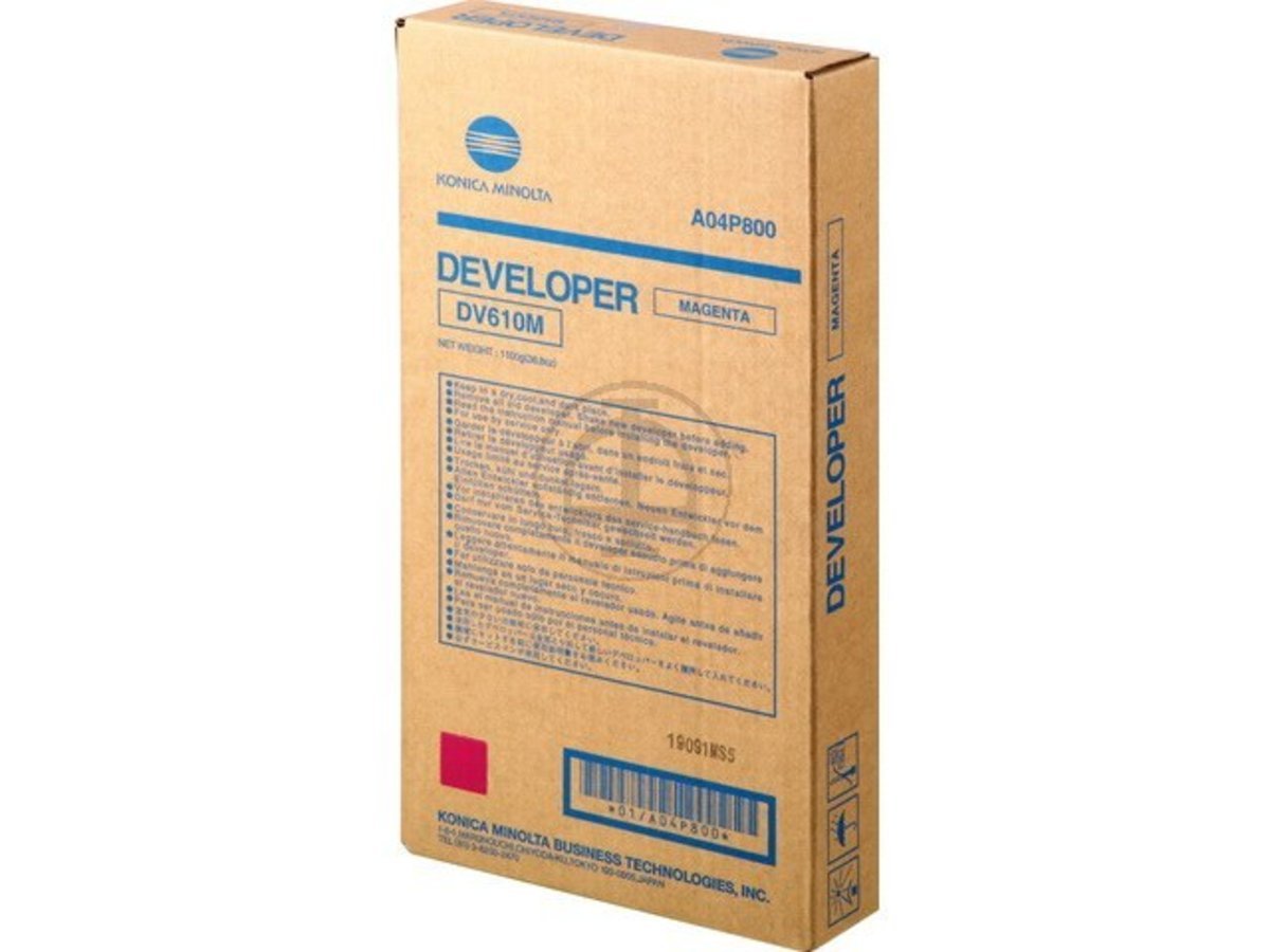 Konica Minolta Bizhub Pro C 5500 (DV-610 M / A04P800) - original - Developer magenta - 200.000 Pages