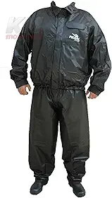Capa De Chuva Para Motoqueiro Pvc Impermeavel Piracapas c/bolso