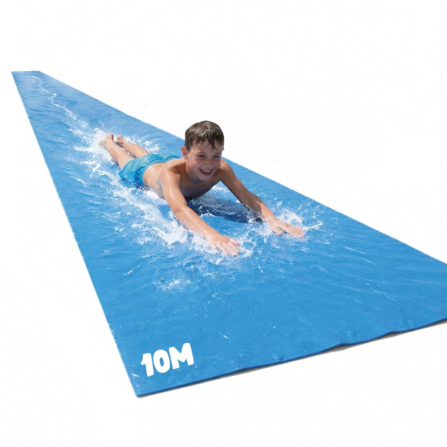 Official Giant Slip and Slide XXL | 10 MetersSlide | Premium Quality Sliding Mat | Fastest Slip'n Slide | Strongest Water Slide | Outdoor Water Sport | Game | 100% Fun | House Party | OriginalCup