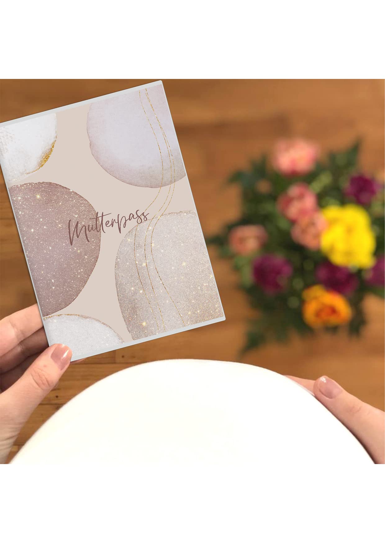 HIMMEL.HERZ.PAPIER Maternity Log Cover, Maternity Log Protective Cover - Image 3