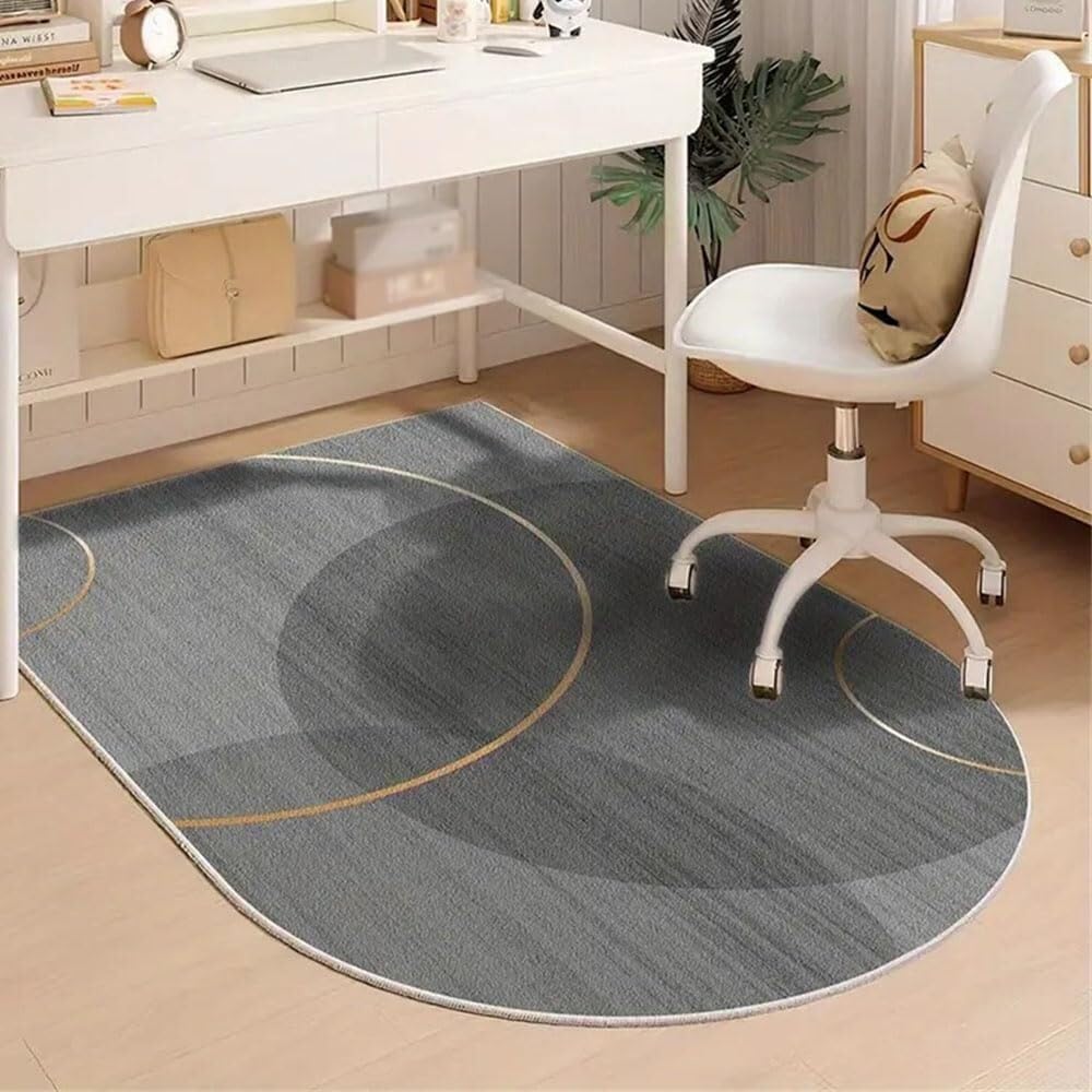 SSDDLZEQ Premium durable range Multi-purpose Protective Cover With A Soft Velour Finish For Computer Chairs And Gaming Chairs(Simple Gray,100x160cm)
