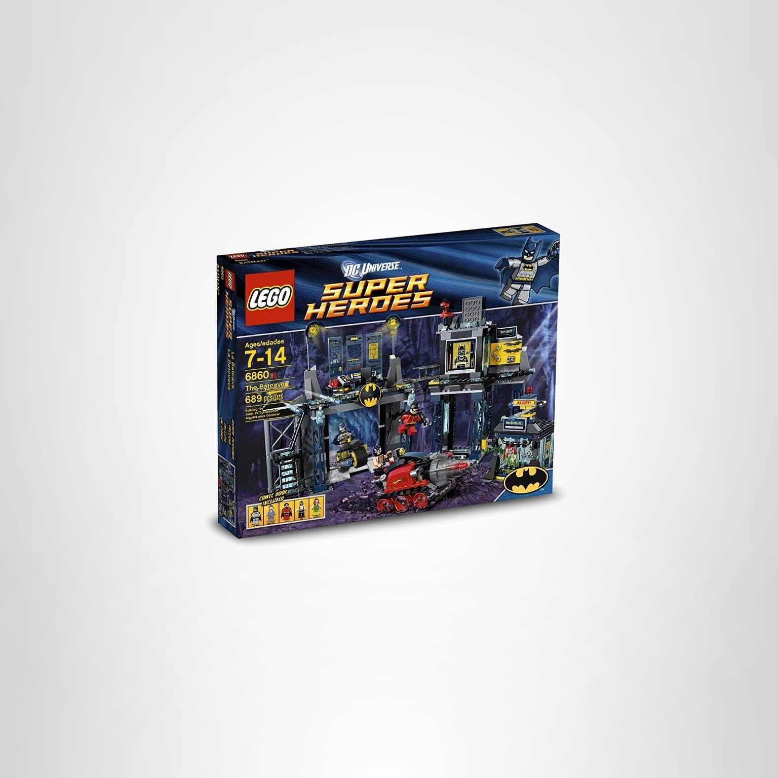 Amazon.com: LEGO Super Heroes The Batcave 6860 : Toys & Games