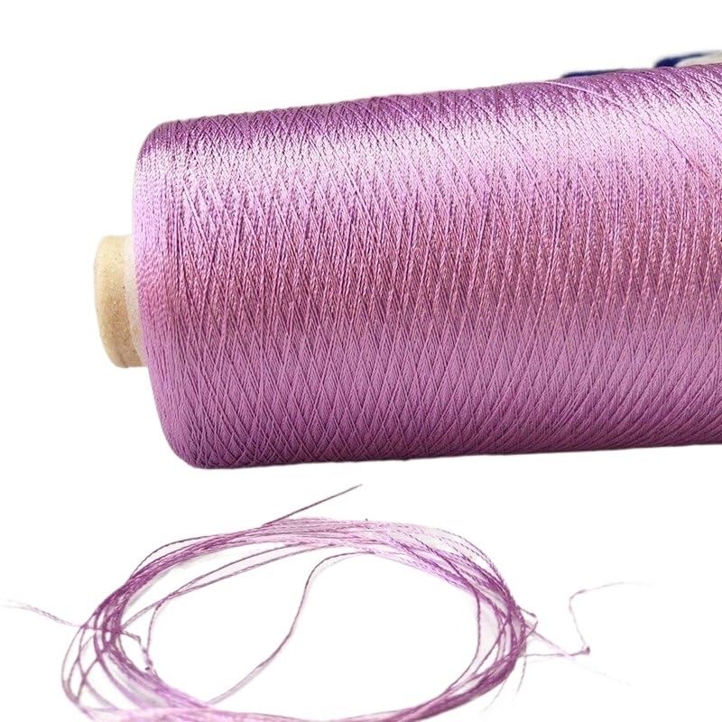 Hilo Tencel Gloss Pearl Lace Cotton 500g Color Rojo para Costura y Crochet miniatura 6