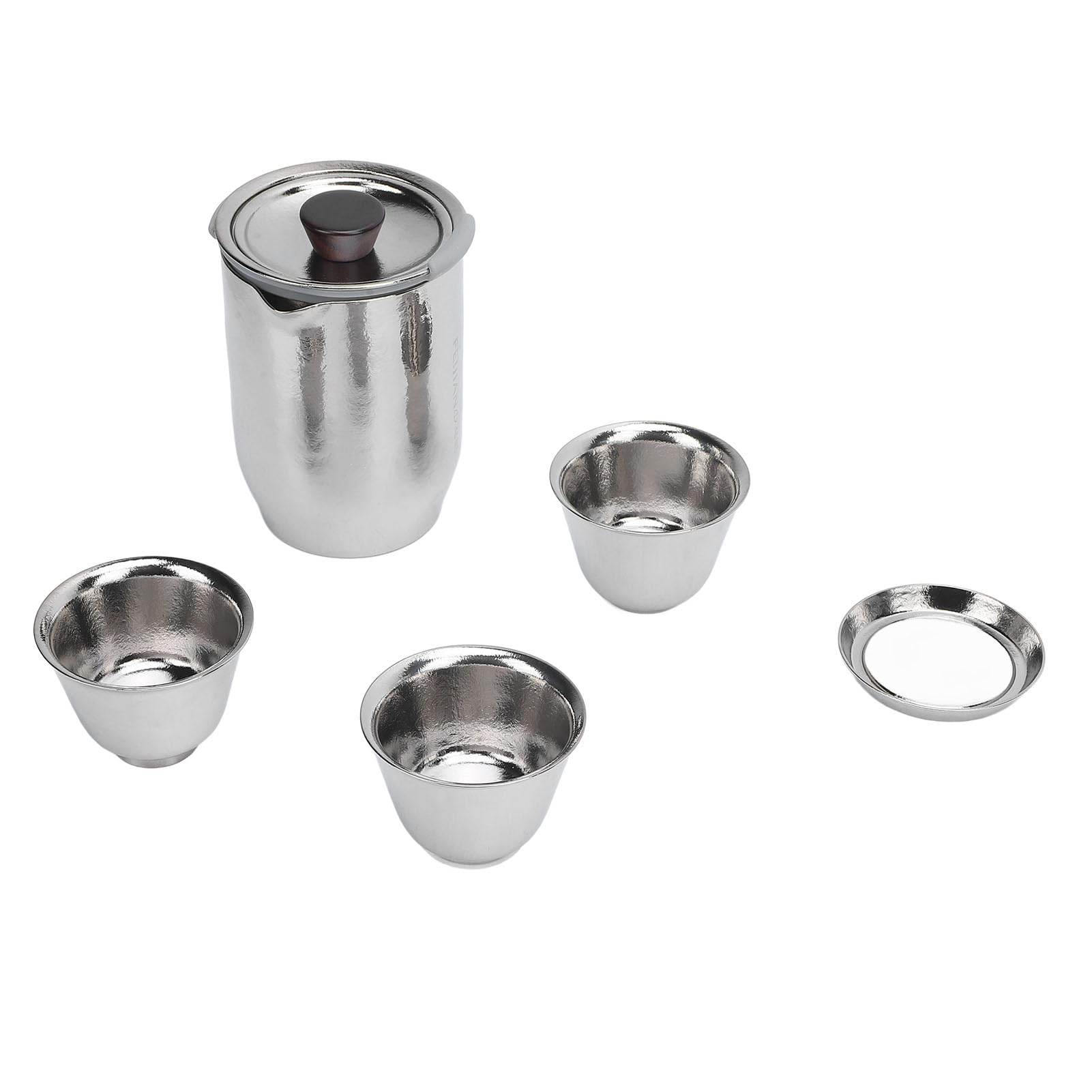 Fdit Set da tè da Viaggio Portatile con Isolamento a Doppio Strato per Lavoro, Scuola e picnic. Pure Ti 300 Ml Design Moderno
