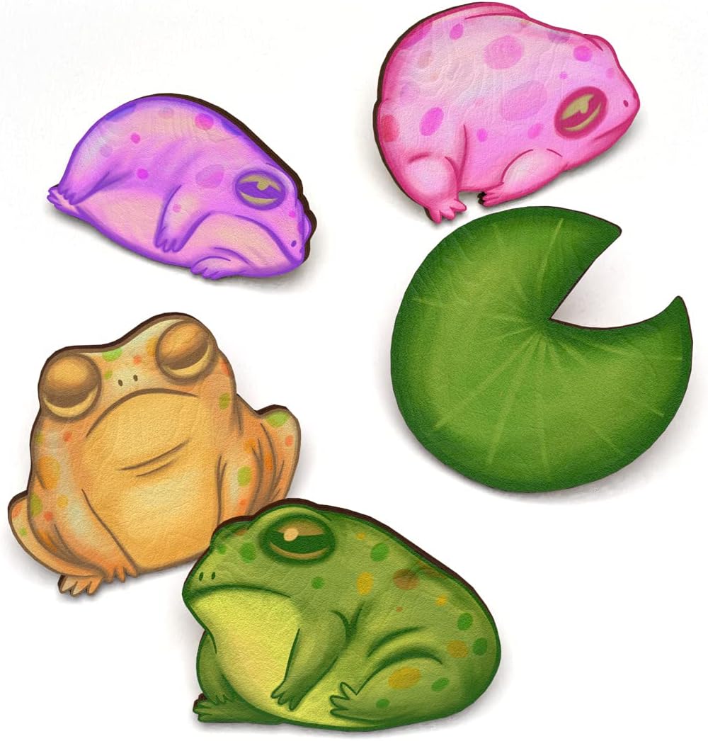 5 PCS Brooch Wooden Pins Set | Cute Badges Pack | Lapel Pin Buttons Jewelry Accessory | Occasion Stylish Charms Decoration | Aesthetic Brooches for Backpack Bookbag Bag Jacket Hat Clothes for DIY | Perfect Gift for Kids Teens Girls Boys Women image 4