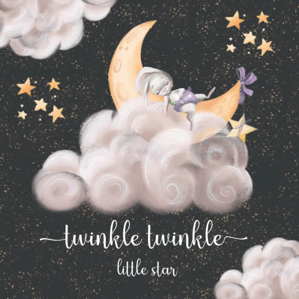 Twinkle Twinkle Little Star: Beautiful Baby Shower Guest Book, a Keepsake with Wishes & Advice, Gift Tracker, Memory Pages, and Notes