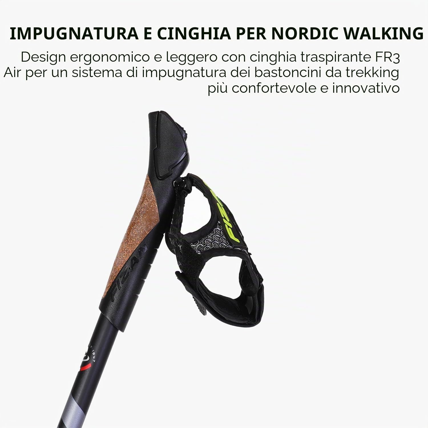FIZAN Speed Swift Model, Bastoncini da Escursionismo e Nordic Walking Unisex Adulto