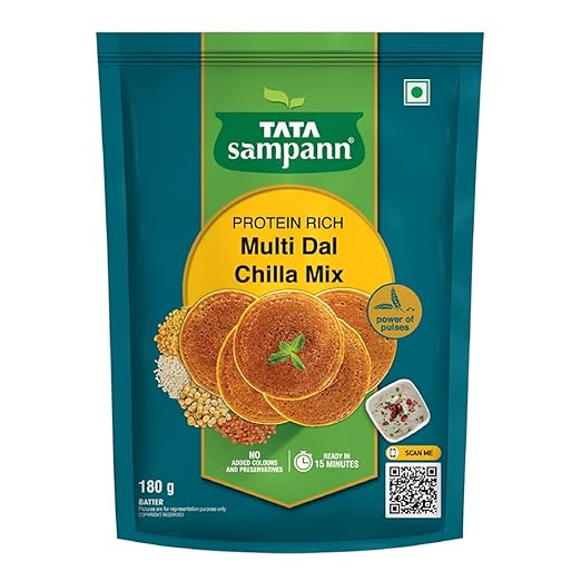 Tata Sampann Multi Dal Chilla Mix, 180g
