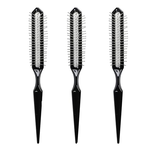 Miniatura 2 de [Juego de peines, paquete variado] Todo tipo de cabello y estilos de peinado profesional, peine de peluquero, peine de rastrillo jumbo