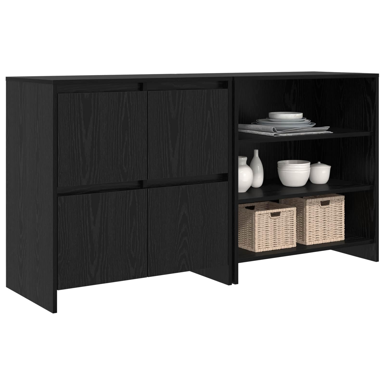 Hothingwell Mobiletto portaoggetti in 2 pezzi, 70 x 41 x 75 cm, colore