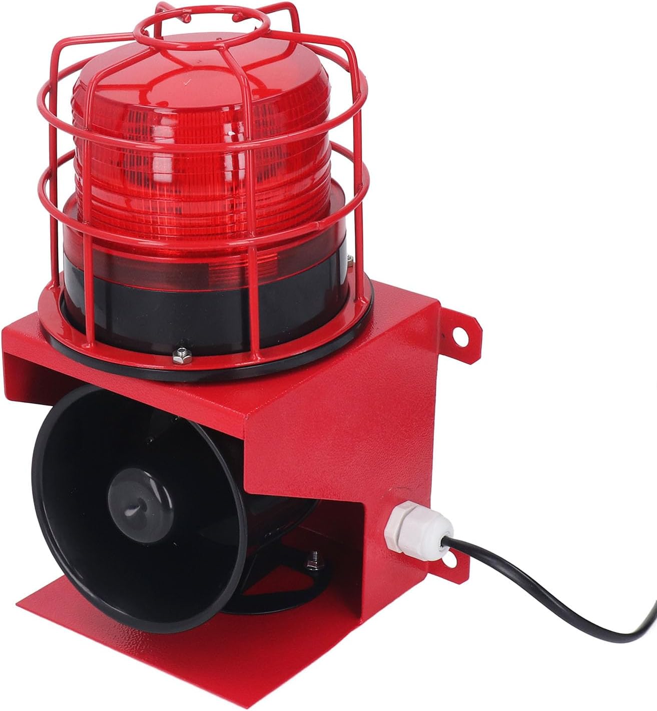 115db Industrial Sound Light Alarm High Power Siren Horn Audible Visual 115db Industrial Sound Light Alarm High Power Siren Horn Audible Visual