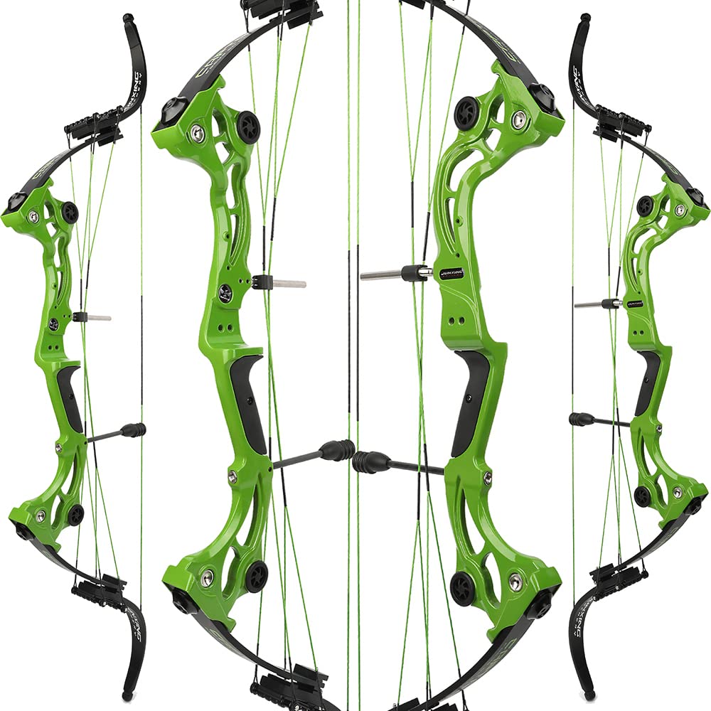 Wolfman 4-tlg Bogen-Mittellinien-Einsteller - Kalibrierungswerkzeug Für Recurve Bögen - Schwarz Kunststoff