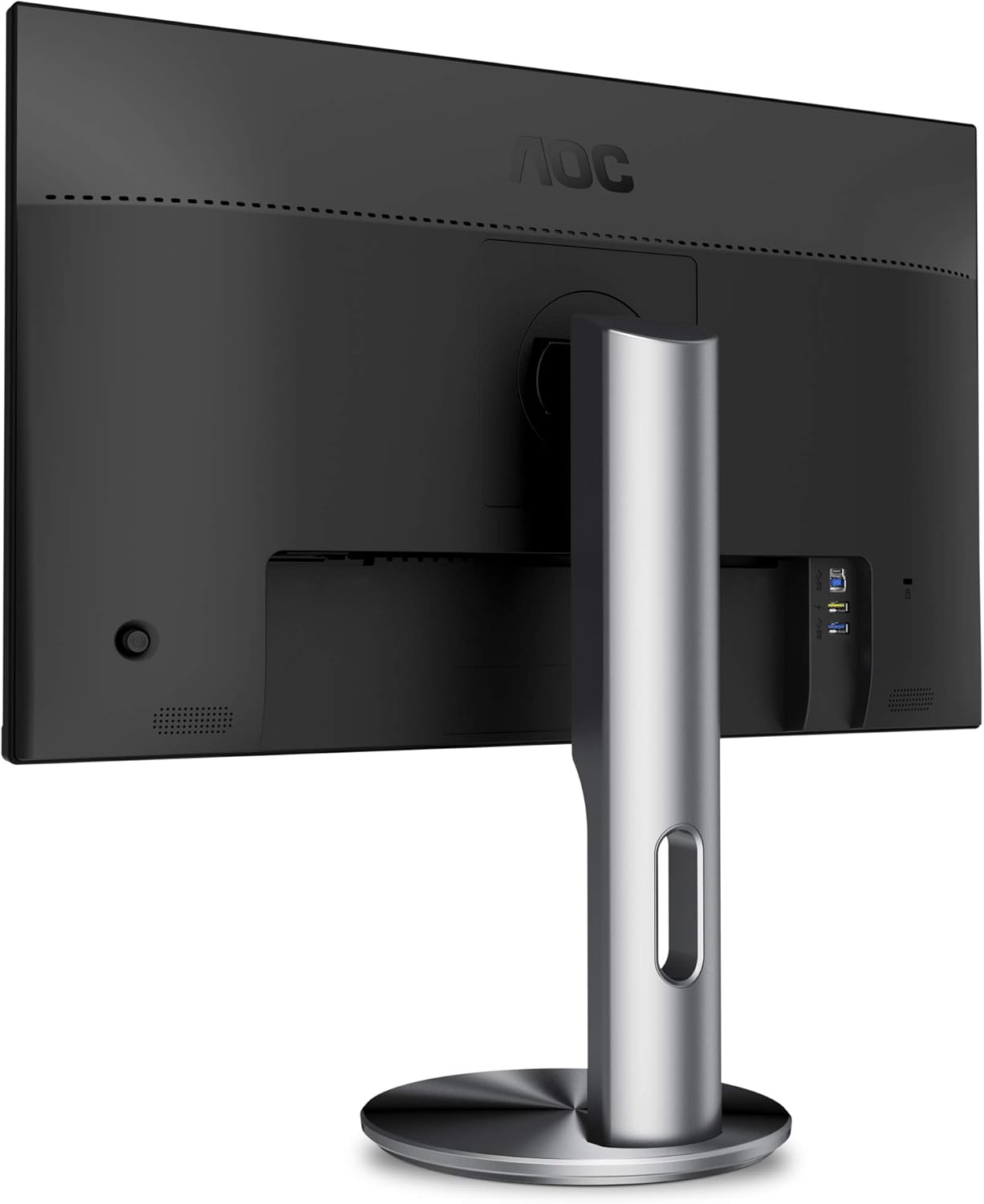 AOC U2790PQU Monitor da 27 IPS, Frameless, UHD 3840x2160, 5 msec, 1 VGA, 2 X HDMI, 1 DP, 2 Porte USB, Speaker, Base Regolabile in Altezza, Grigio AOC U2790PQU Monitor da 27 IPS, Frameless, UHD 3840x2160, 5 msec, 1 VGA, 2 X HDMI, 1 DP, 2 Porte USB, Speaker, Base Regolabile in Altezza, Grigio