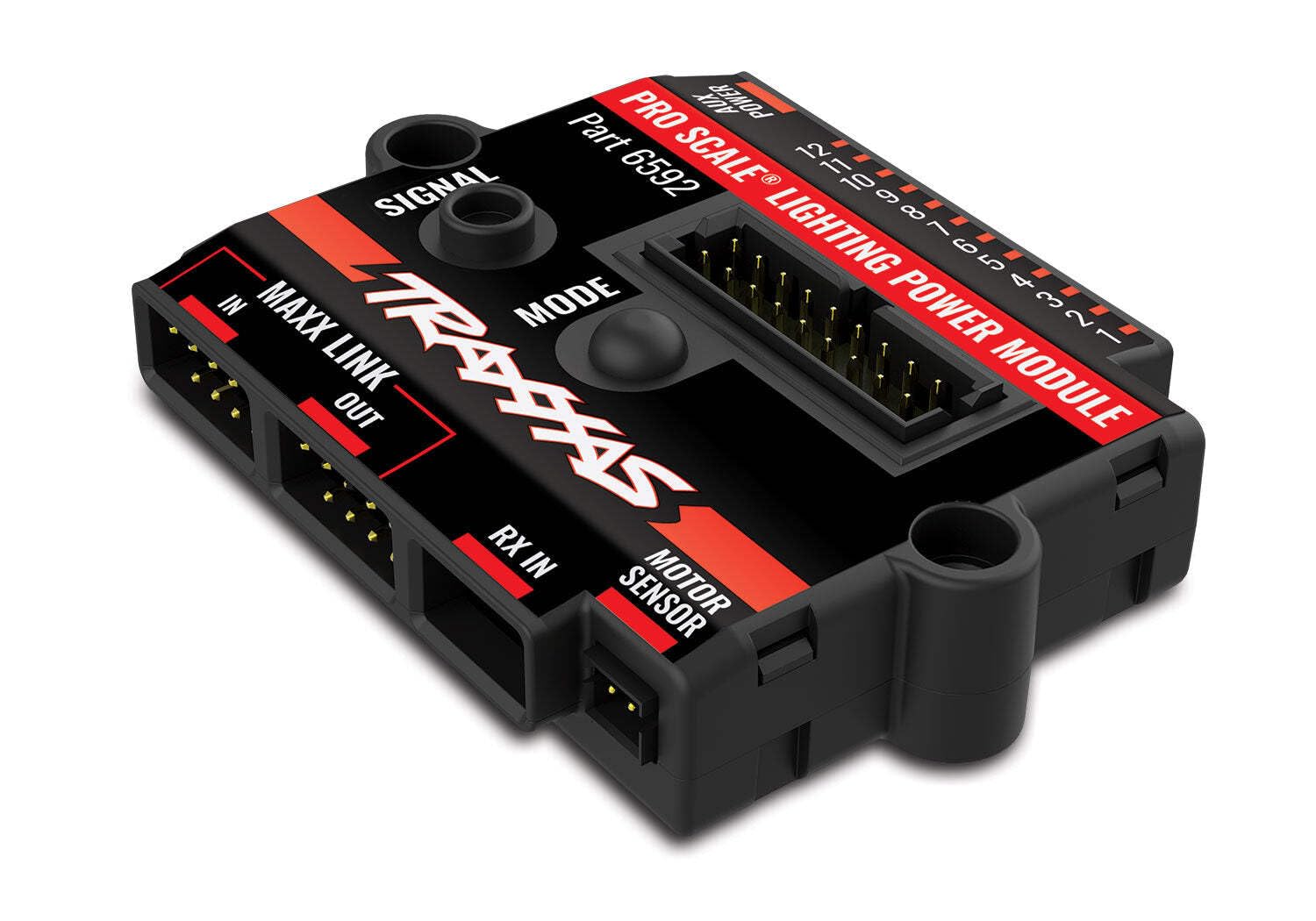Traxxas TRX-6591 Tuning PRO SCALE - Sistema de control de luz avanzado Módulo de alimentación + distribuidores