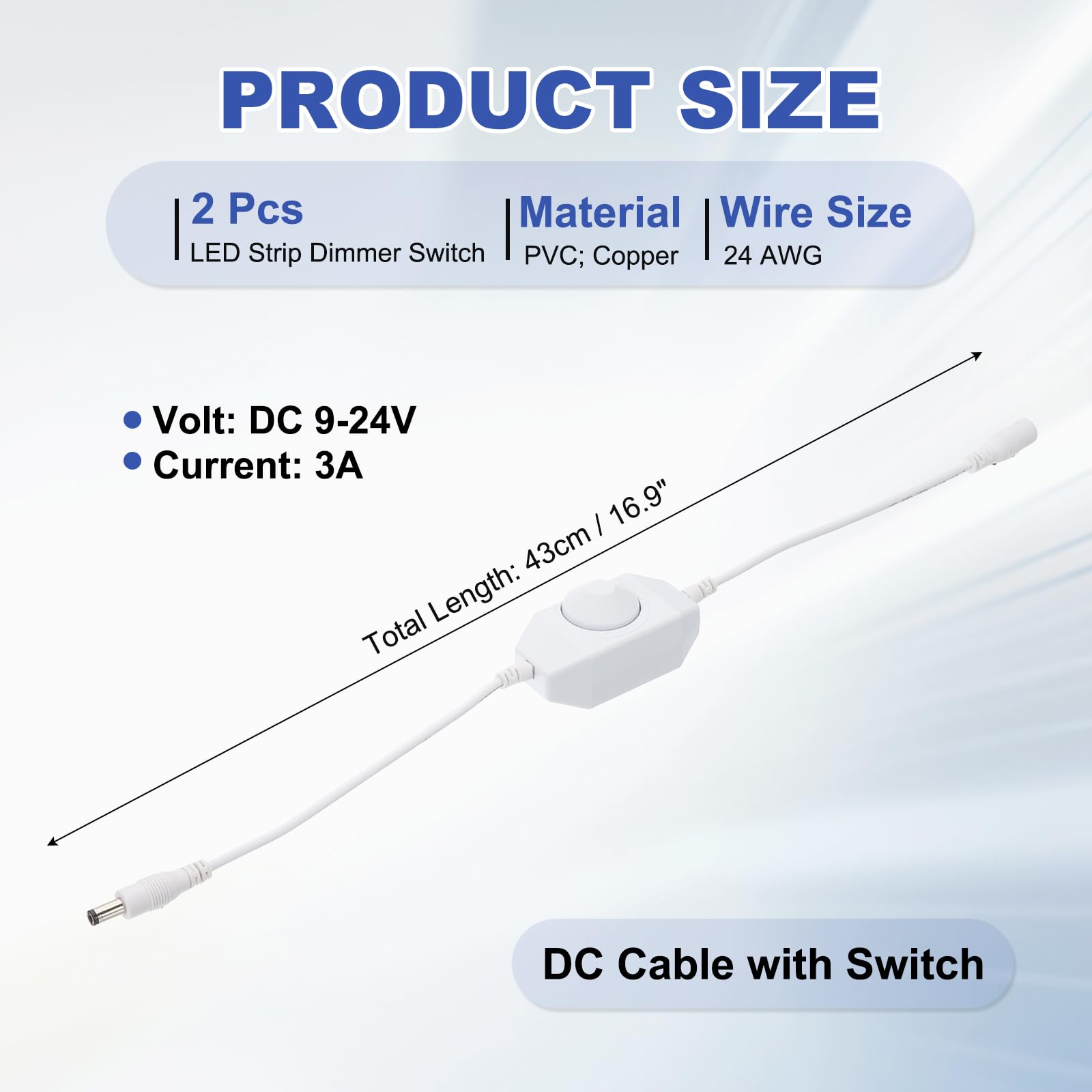 PATIKIL LED Strip Dimmer Switch - Image 2