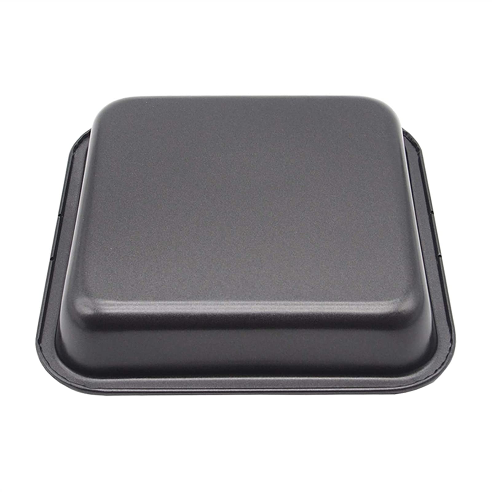Mała blacha do pieczenia podłużna/kwadratowa blacha do pieczenia ze stali węglowej Mini blachy do pieczenia ciastek (kolor: 2 szt. Kwadratowa patelnia) (1 szt. Kwadratowa patelnia)