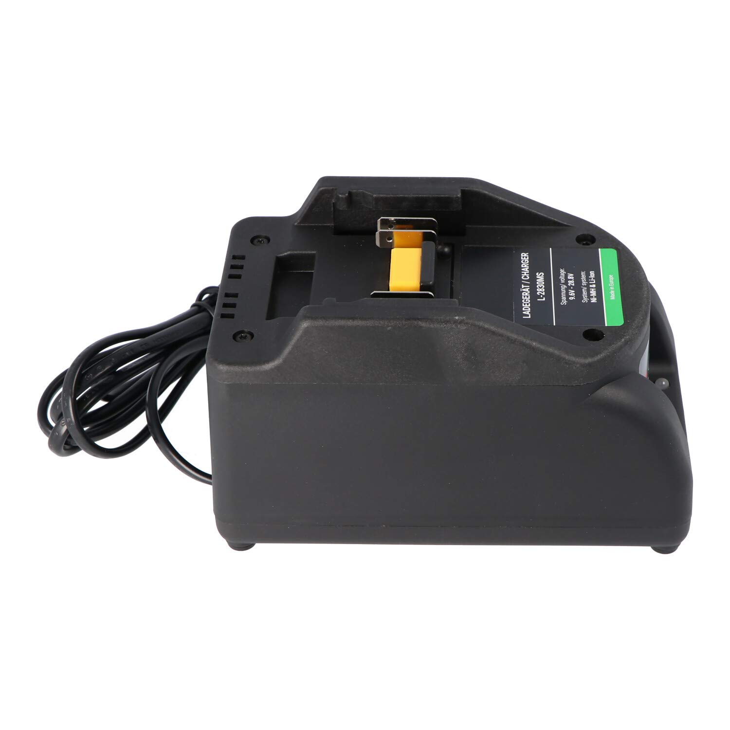 Cargador rápido para batería Birchmeier P5100, cargador para jeringa trasera Birchmeier Rec 15 ABZ, Rec 15 PZ1, máx. 3 A de corriente de carga.