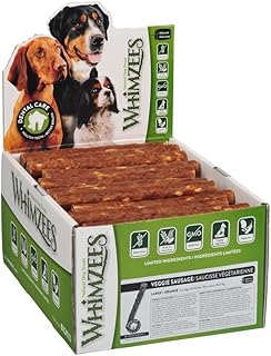WHIMZEES Natural Dental Hundeleckerlis Veggie Wurst, groß, 1 x 50 product image