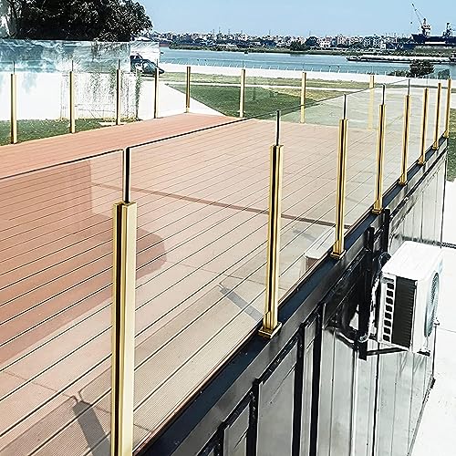 Rampe d'escalier en fer forgé robuste avec supports muraux solides