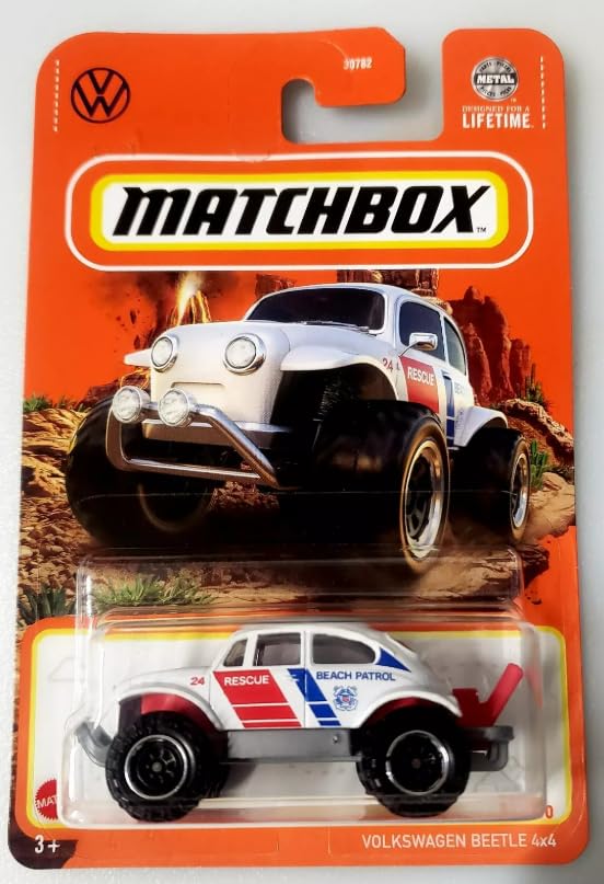 Matchbox Volkswagen Beetle 4x4, 43/100, 1:64 Scale Diecast