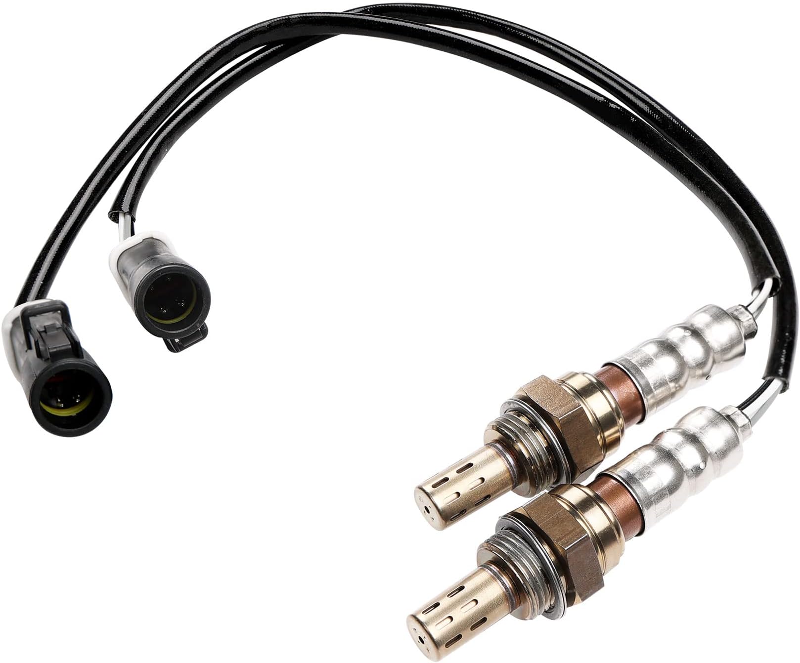 Oxygen Sensor Upstream Downstream O2 2Pcs | Compatible with Ford F150 F250 Ranger Expedition Explorer Escape, Mazda Tribute, Lincoln & More Replace# 15717, 15716, 15664, ZZC318861
